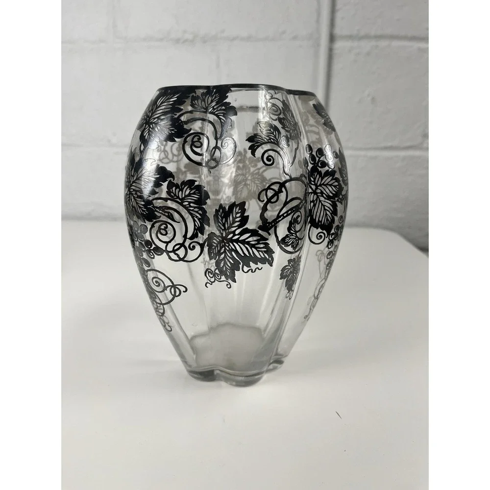 Fostoria sterling overlay
